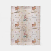 Pépinière florale imprimer couverture bébé (Devant)