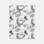 Pépinière florale imprimer couverture bébé (Devant)