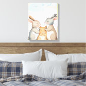 Pépinière murale - toile Imprimer - Famille de lap (Insitu(Chambre))