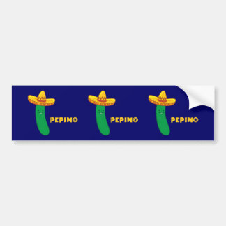 Pepino Bumpersticker