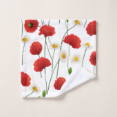 Pépites et marguerites (Gant de toilette)