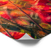 Pépites florales vintages - AFFICHE DU Souvenir (Coin)