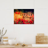 Pépites florales vintages - AFFICHE DU Souvenir (Cuisine)