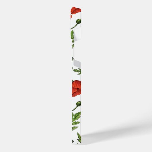 Pépites, rouge et vert sur blanc (Côté gauche)