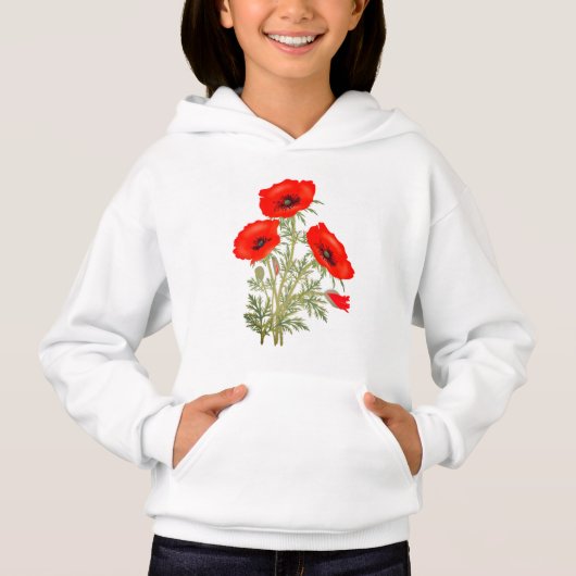 Pépites rouges avec marque de tiges vertes (Devant)