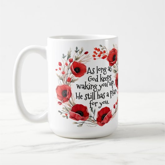 Pépites rouges Mug (Gauche)