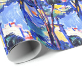 Peploe - Street Scene, Frankrijk Cadeaupapier (Rol Hoek)