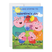 Peppa Pig Valentijnkaart voor de klas, gepersonali