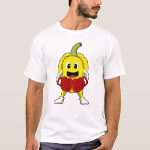 Pepper als Boxer met Boxing-handschoenen T-shirt