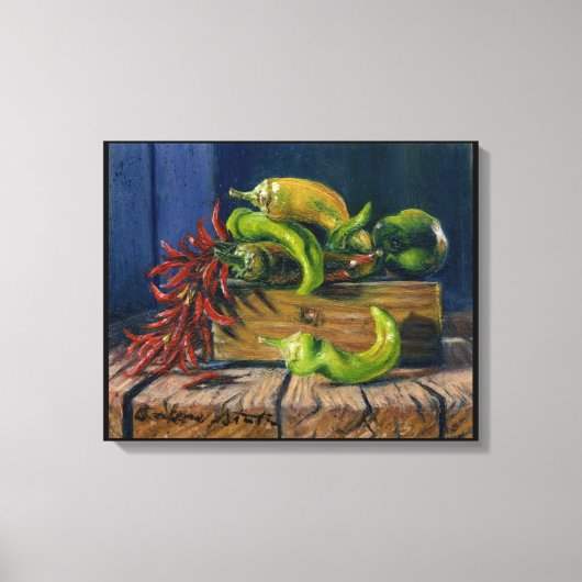 "Pepper Harvest" Canvas Afdruk (Voorkant)