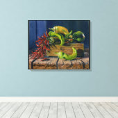 "Pepper Harvest" Canvas Afdruk (Insitu (Houten vloer))
