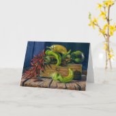 "Pepper Harvest" Kaart (Gele Bloem)