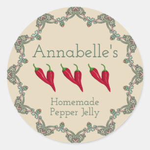 Pepper Jelly Étiquette