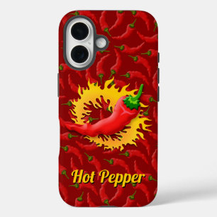 Pepper met Flame iPhone Case