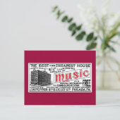 Pepper Music Co. Carte postale (Debout devant)