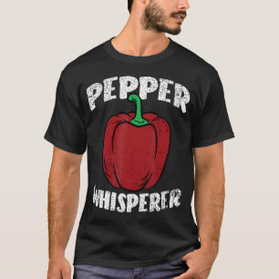 Pepper Whisperer Tuinieren Groente Boerderij Boer T-shirt
