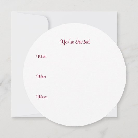 Pepperment Noël Bonbons Invitations (Dos)