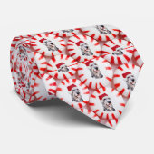 Pepperment Père Noël Hound Holiday Cravate homme (Roulé)