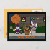 Peppermenthe Hollow arrangeable Carte postale Hall (Devant / Derrière)