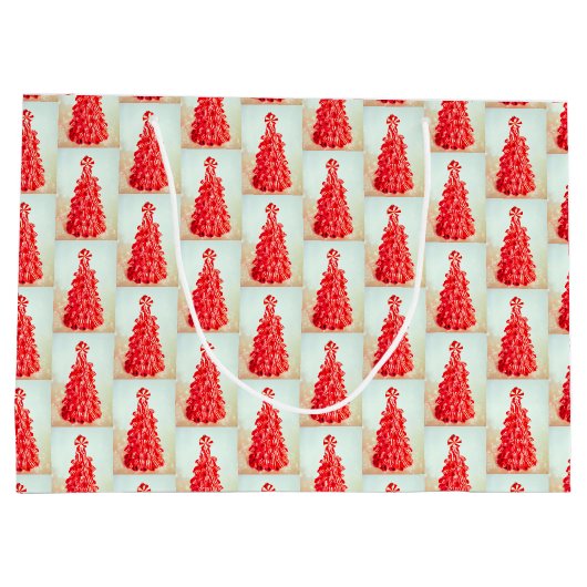 Peppermenthe Tree Grand sac cadeau (Dos)