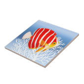 Peppermint Angelfish Tile Tegeltje (Zijkant)