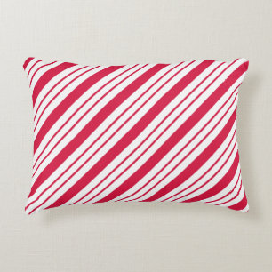 Peppermint Candy Cane Pillow Accent Kussen
