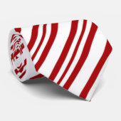 Peppermint Candy Cane Stropdas (Opgerold)