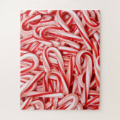 Peppermint Candy Canes Foto Puzzle Legpuzzel (Verticaal)