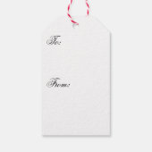 Peppermint Charm Cadeaulabel (Achterkant)