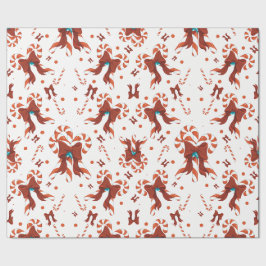 Peppermint Charm-cadeauverpakkings papier