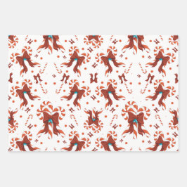 Peppermint Charm Inpakpapier Vel