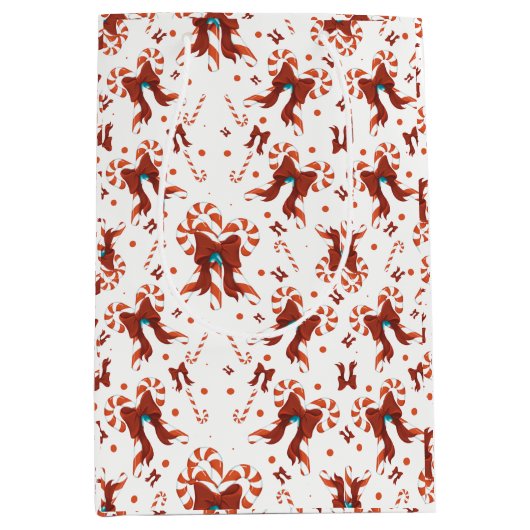 Peppermint Charm Medium Cadeauzakje (Voorkant)