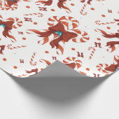 Peppermint Charm Wrapping Paper Cadeaupapier (Hoek)