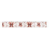 Peppermint Charm Wrapping Paper Grosgrain Lint (Voorkant)