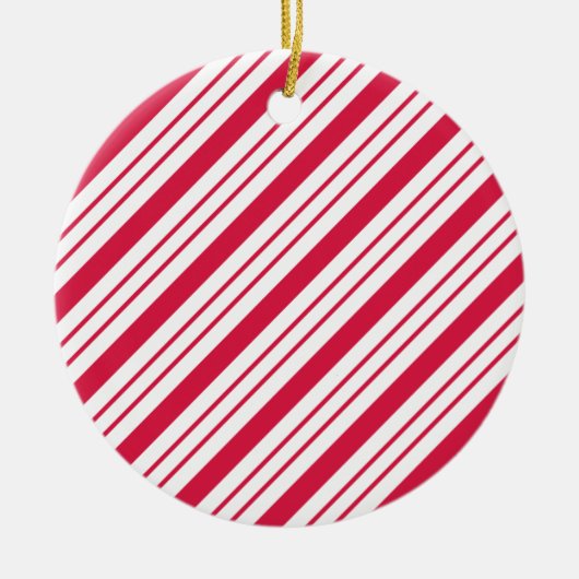 Peppermint Christmas Snoep Ornament (Voorkant)