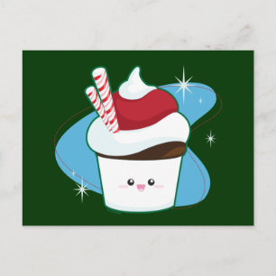 Peppermint Cupcake Briefkaart