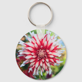 Peppermint Dahlia Sleutelhanger