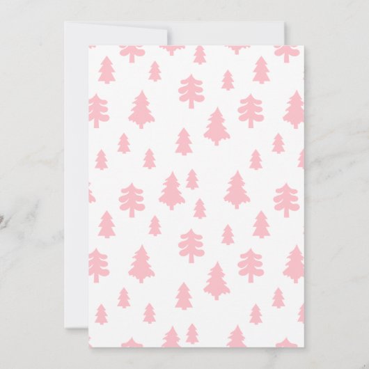 Peppermint Dreams Letter van Santa Printable Kaart (Achterkant)
