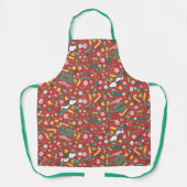 Peppermint Dreams Snoopy Snoep Pattern Schort (Voorkant)