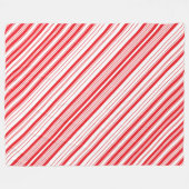 Peppermint Fleece Blanket (3 maten) (Voorkant (Horizontaal))