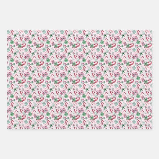 Peppermint Inpakpapier Vel (Voorkant 2)