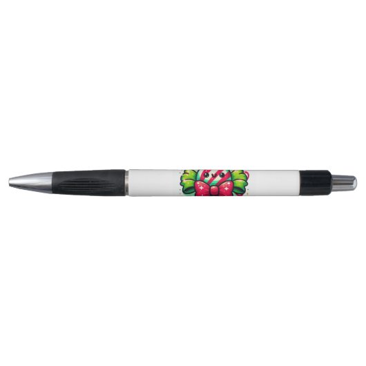 Peppermint Joy: Holiday Candy Character Pen (Voorkant)