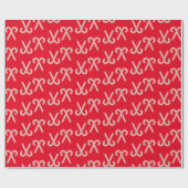 Peppermint-/kerstpapier Cadeaupapier (Vlak)