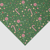 Peppermint Lollipops Tissuepapier (Detail)