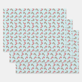 Peppermint Magic: Kerst Candy Cane cadeaupapier