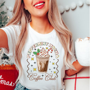 Peppermint Mocha Coffee Club T-shirt