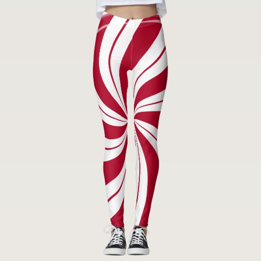 Peppermint Multi Swirl Leggings (Voorkant)