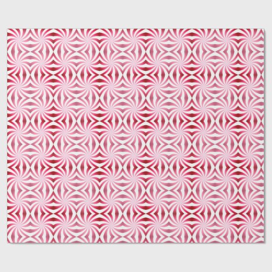 Peppermint Pattern Fun Modern Gift Cadeaupapier (Vlak)