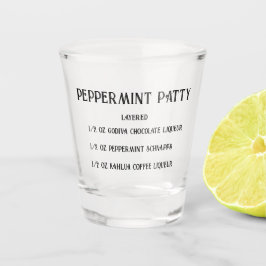 Peppermint Patty nieuwheid borrelglas Shot Glas