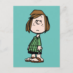 Peppermint Patty Rolling Eyes Briefkaart